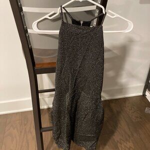 Sparkly Short Black Dress